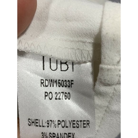 Tobi White Black Color Block Mini Dress Size S - Picture 8 of 9